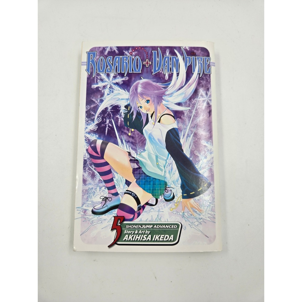 Rosario Vampire Vol 5 Manga Shonen Jump Advanced Akihisa Ikeda Viz Paperback